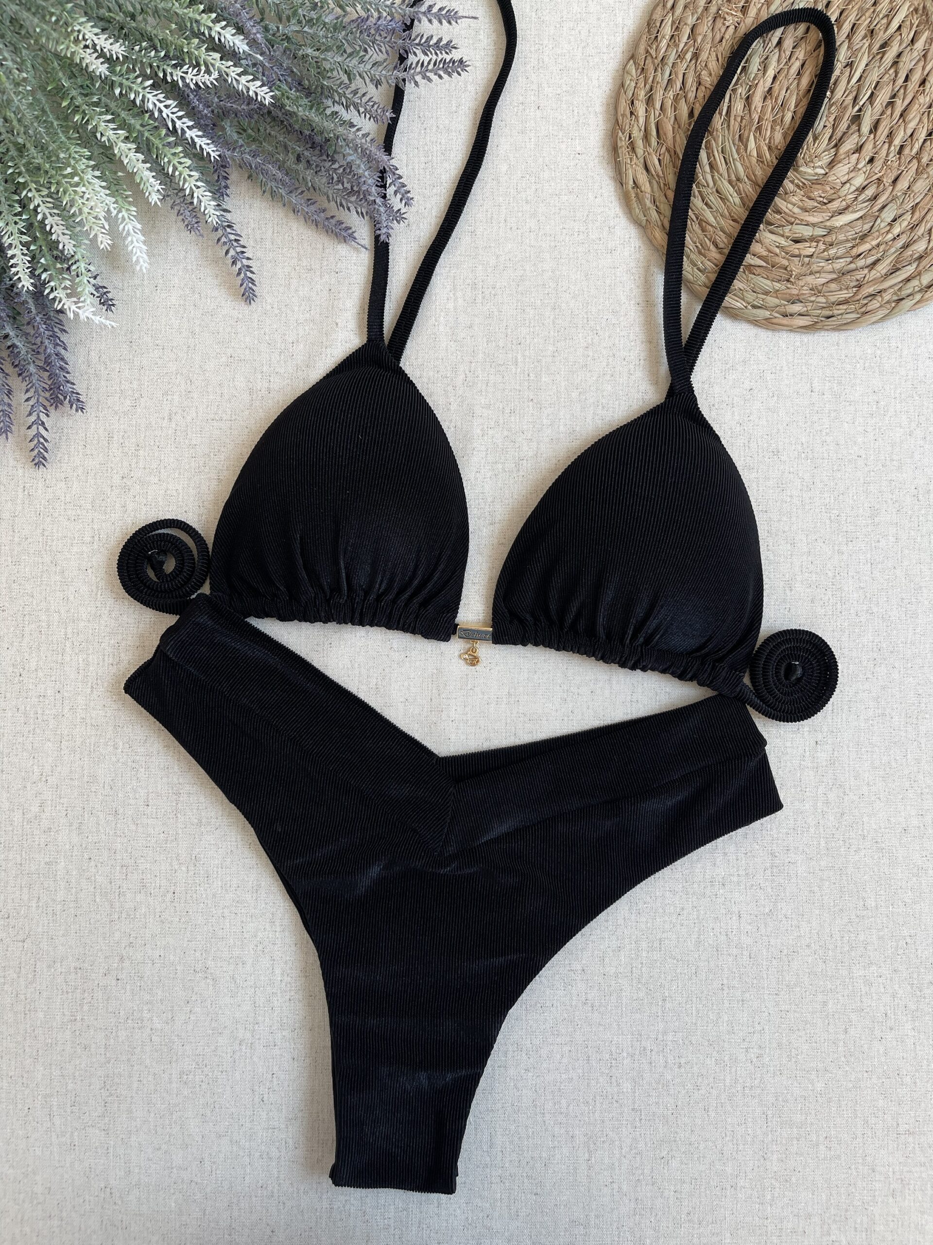 Conjunto Canelado Brilho